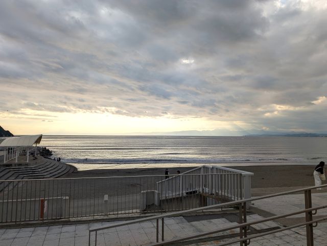 40年振りの鵠沼海岸
