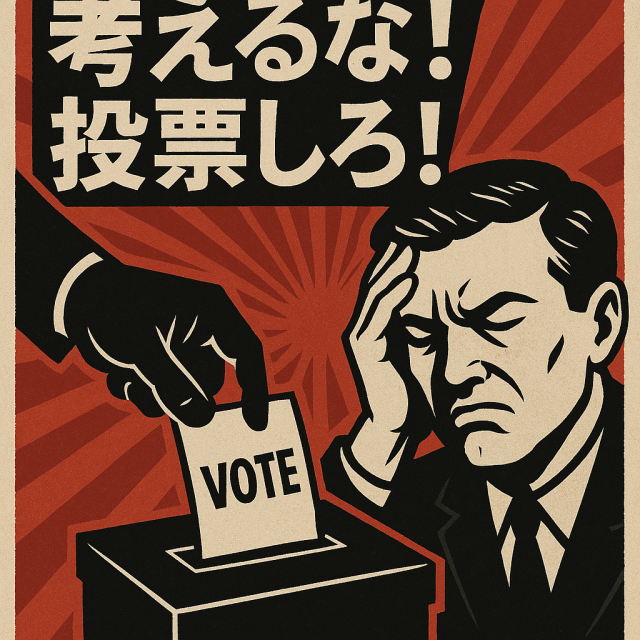 考えるな！投票しろ！東京都議会選挙２０２５