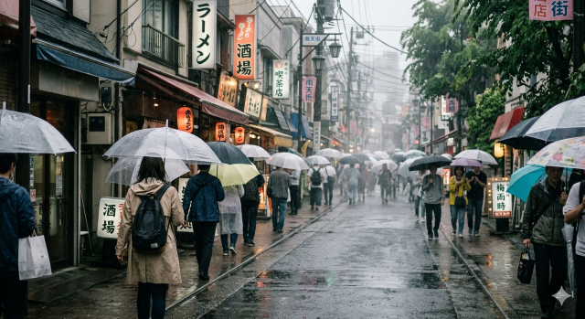 「梅雨」に惑わされるな!6月は雨の多い月