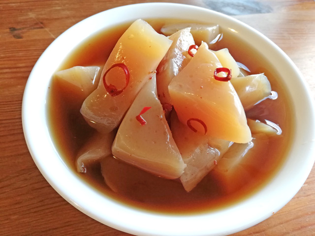 寒い日は【旨辛こんにゃく】で温まってください！